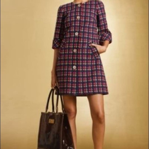 Trina Turk Jackets & Blazers - Trina Turk Pan Am 60's Style Coat Mod Print Sz 6